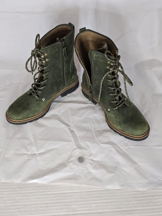 Teva Shoes - Teva Rowena Boot Women's Size 7 Olive Green Nubuck Leather Sample Not for Resale